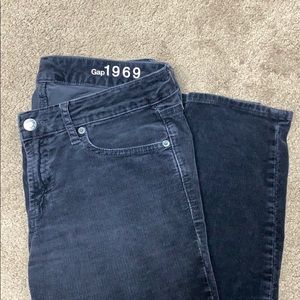 Gap Skinny Grey Corduroy Jeans